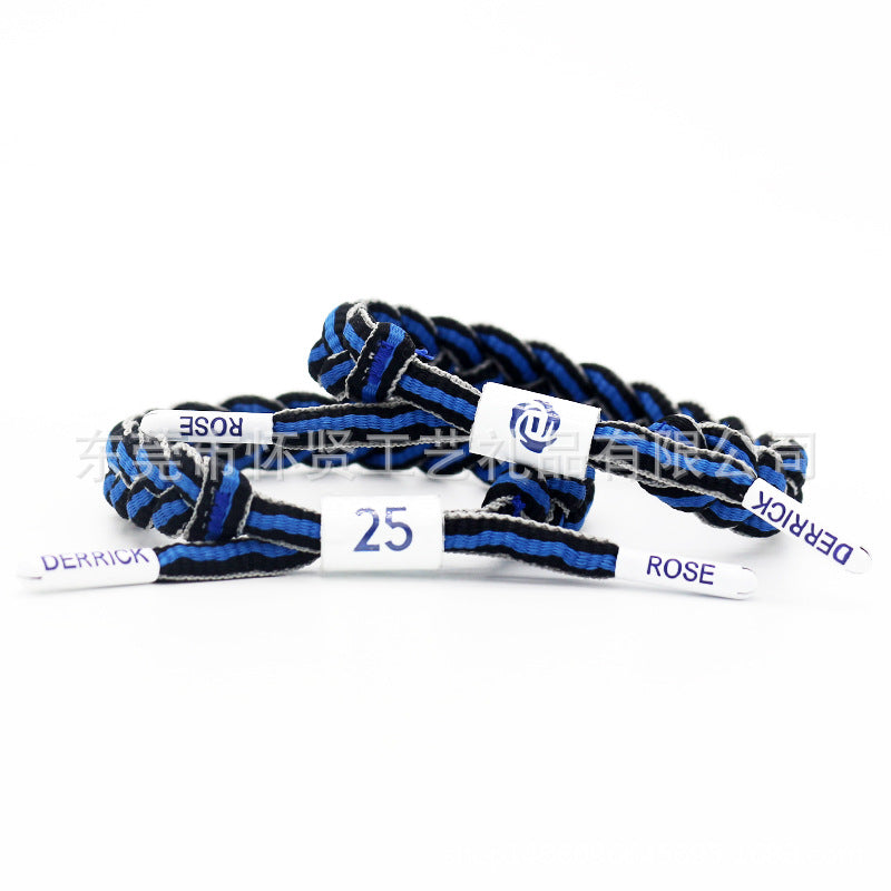 Star Shoelace Braided James Curry Kobe Durant Bracelets