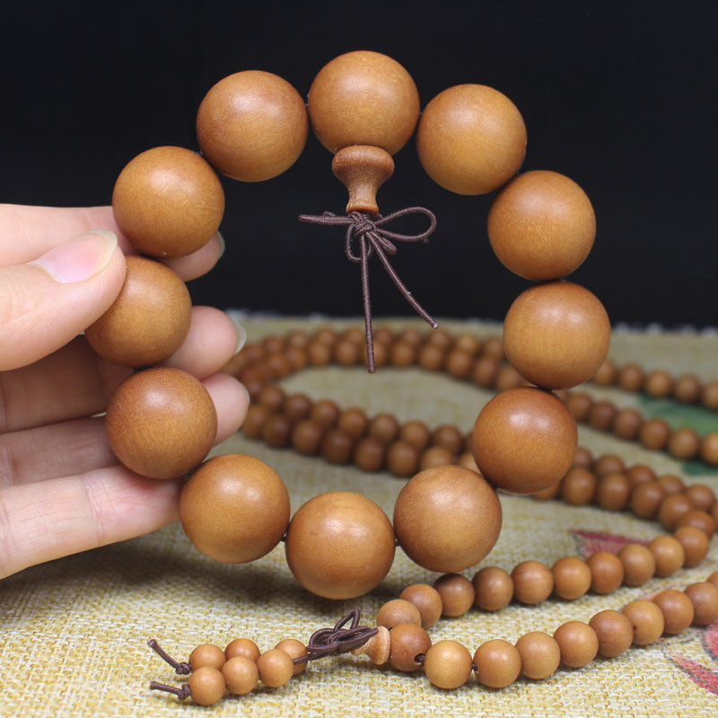 Hole Barbie Sandalwood Beads Complete Specifications Bracelet