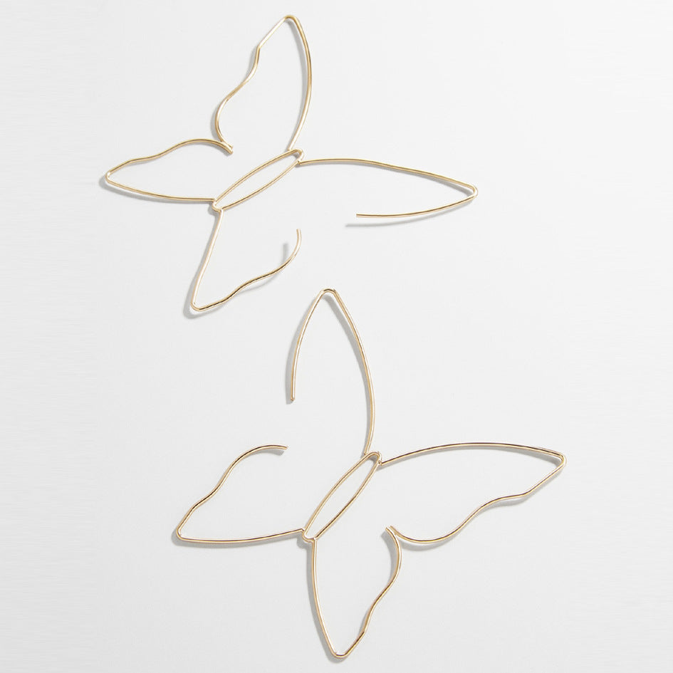 Super Popular Personality Fun Minimalist Oversized Exaggerating Earrings