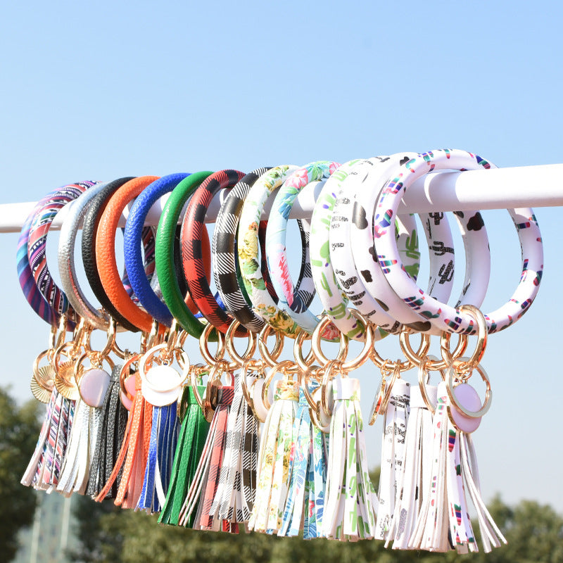 Christmas Pure Leather Key Creative Chain Bracelet