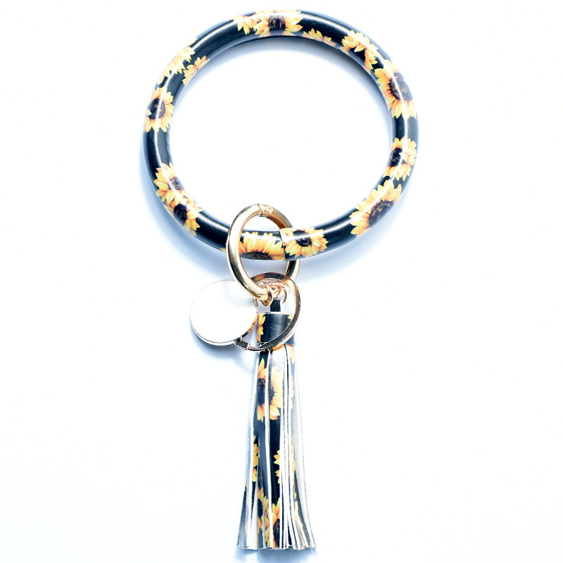 Christmas Pure Leather Key Creative Chain Bracelet