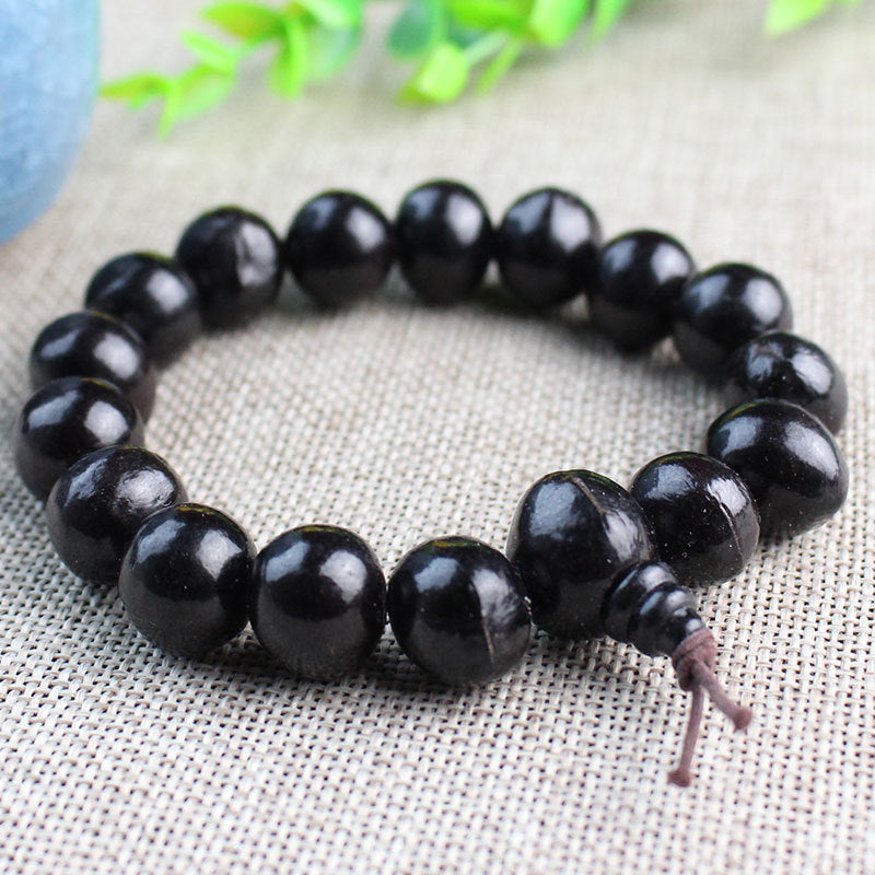 Women's & Men's Bodhi Wooden Ghost Sorrow Buddha Beads Rosary Bracelet