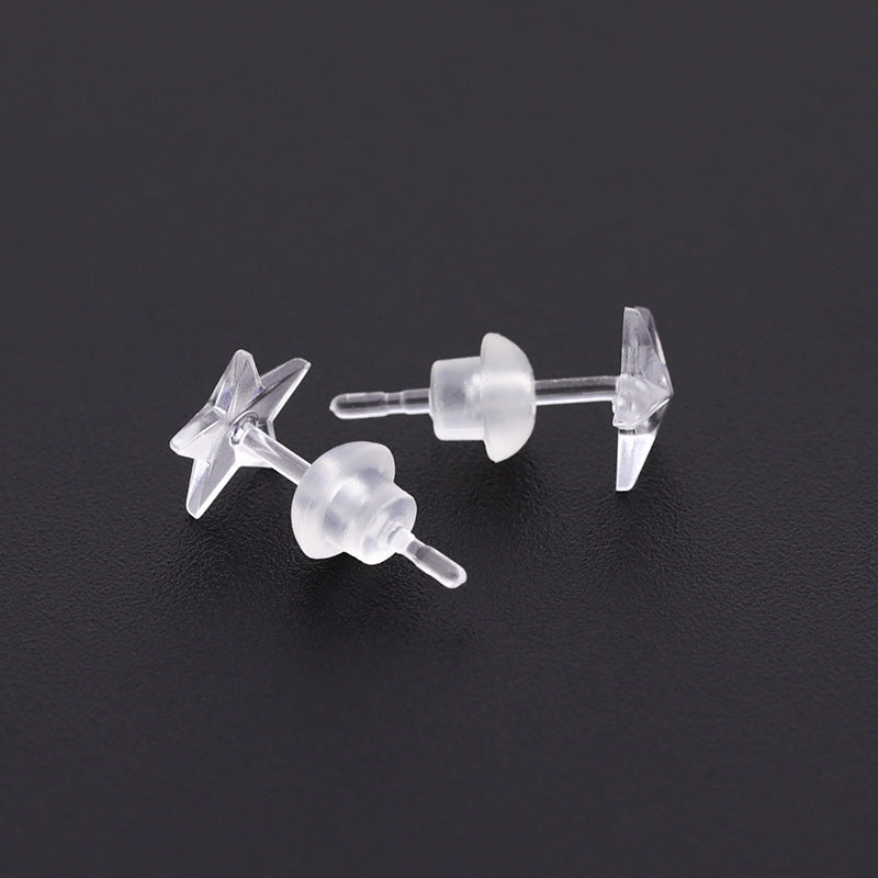Women's Environmentally Friendly Fashion Simple Earings Invisible Stud Earrings