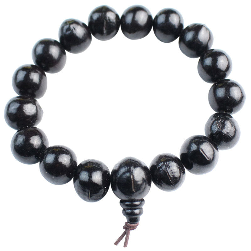 Women's & Men's Bodhi Wooden Ghost Sorrow Buddha Beads Rosary Bracelet