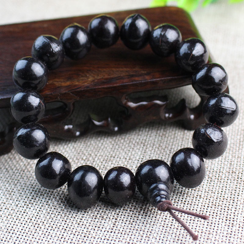 Women's & Men's Bodhi Wooden Ghost Sorrow Buddha Beads Rosary Bracelet