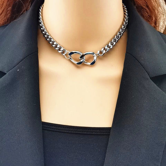 Hip Hop Cold Style Exaggerated Thick Necklaces