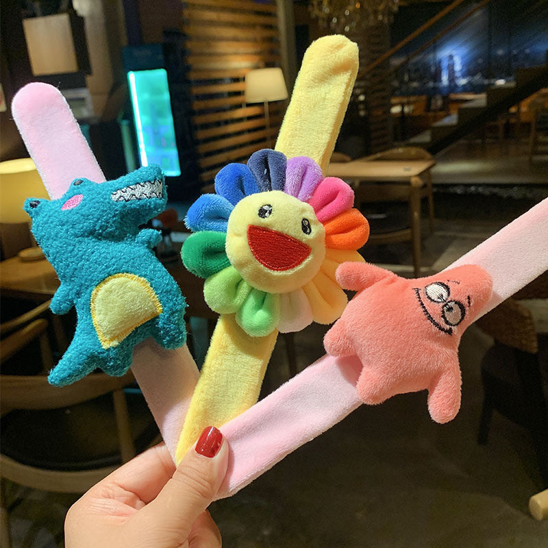 Children's Cartoon Pop Riding Sunflower Wrist Panda Creative Wedding Small Bracelets