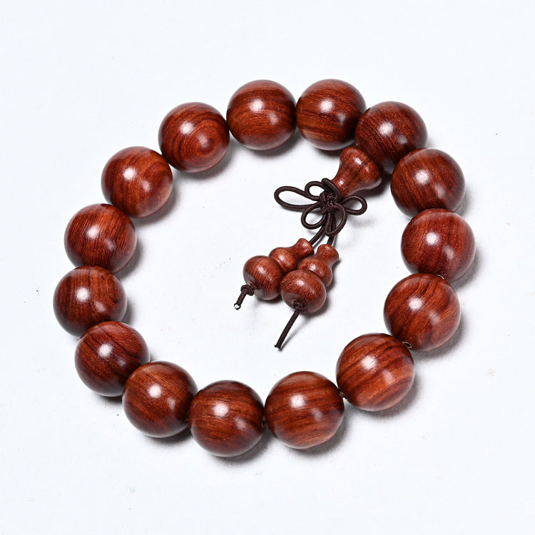 Women's & Men's Red Sandalwood Wooden Prayer Beads Popular Bracelet