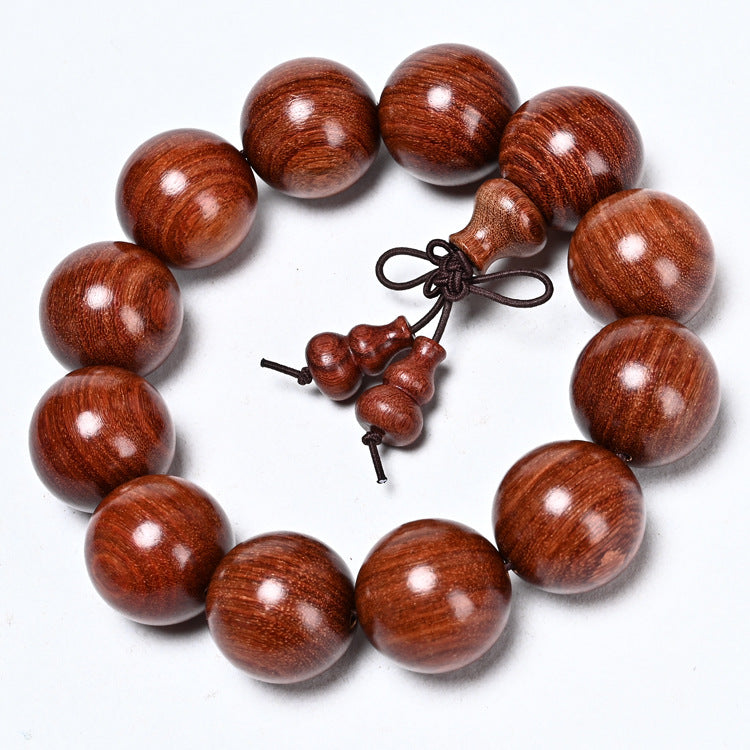 Women's & Men's Red Sandalwood Wooden Prayer Beads Popular Bracelet
