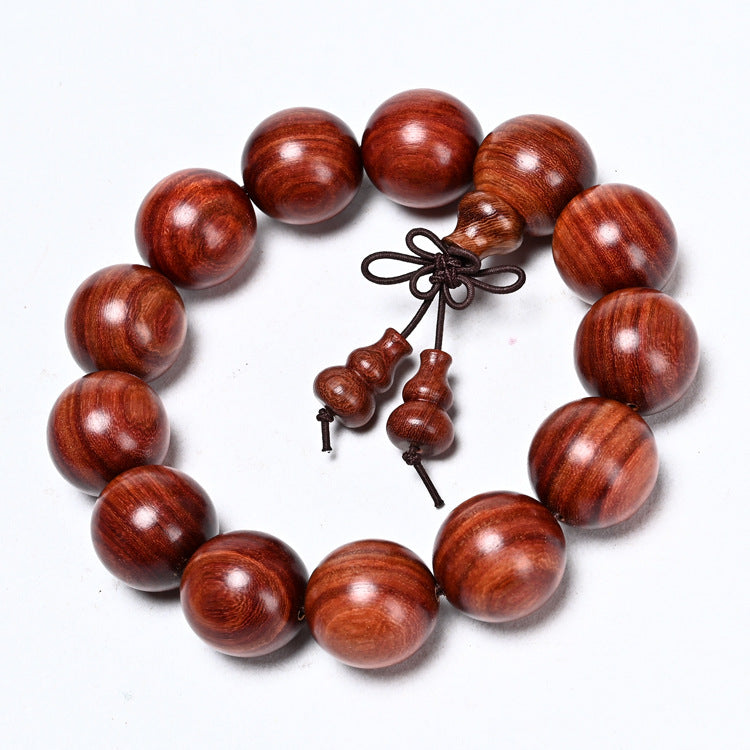 Women's & Men's Red Sandalwood Wooden Prayer Beads Popular Bracelet