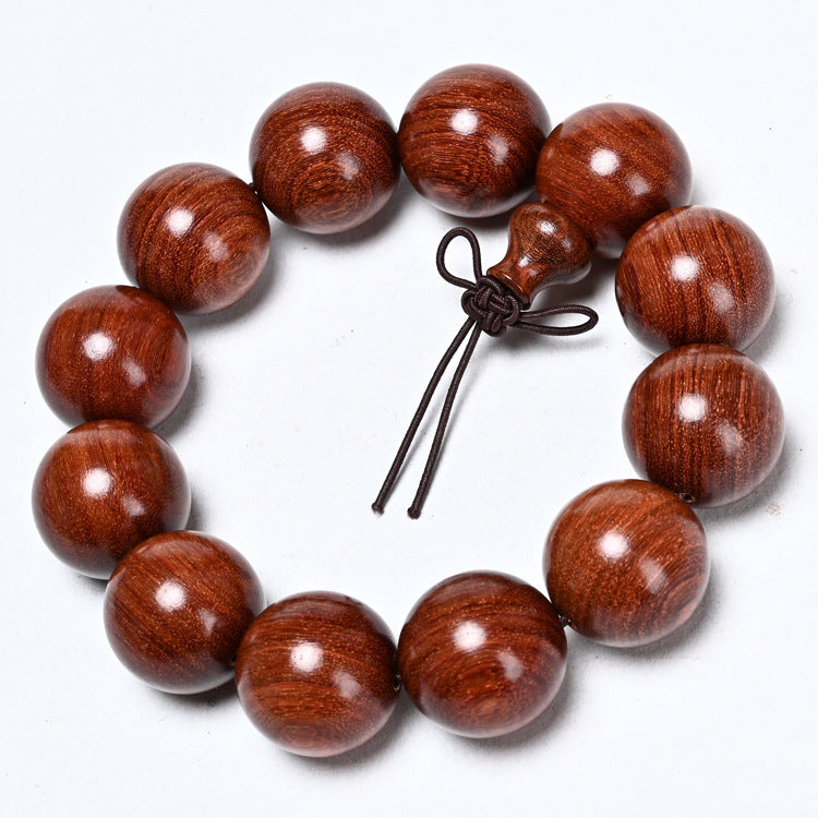 Women's & Men's Red Sandalwood Wooden Prayer Beads Popular Bracelet