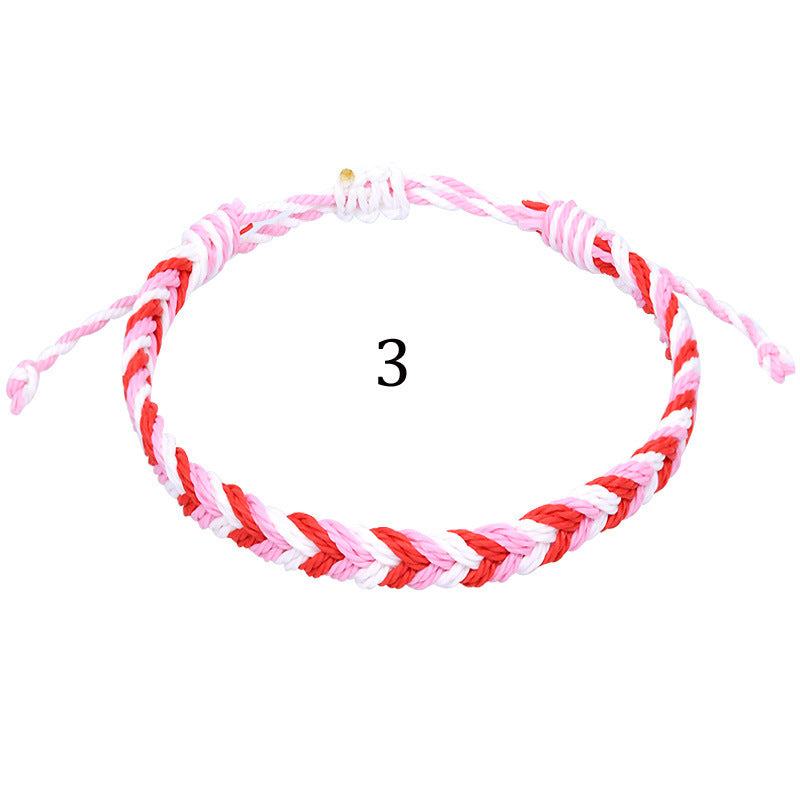 Taiwan Wax Line Beach Surfing Waterproof Bracelets