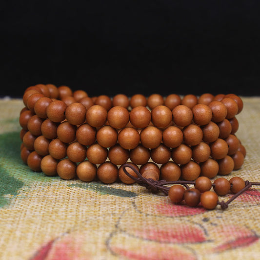 Women's & Men's Indian Barbie Sandalwood Beads Bracelet