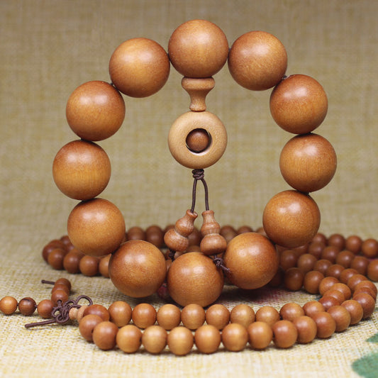 Hole Barbie Sandalwood Beads Complete Specifications Bracelet