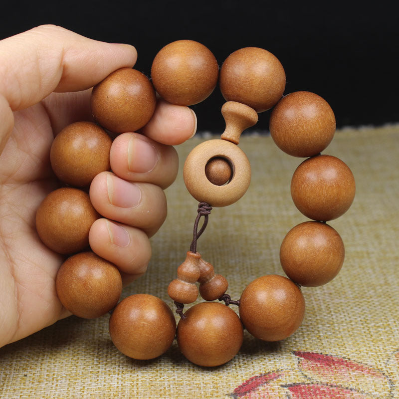 Hole Barbie Sandalwood Beads Complete Specifications Bracelet