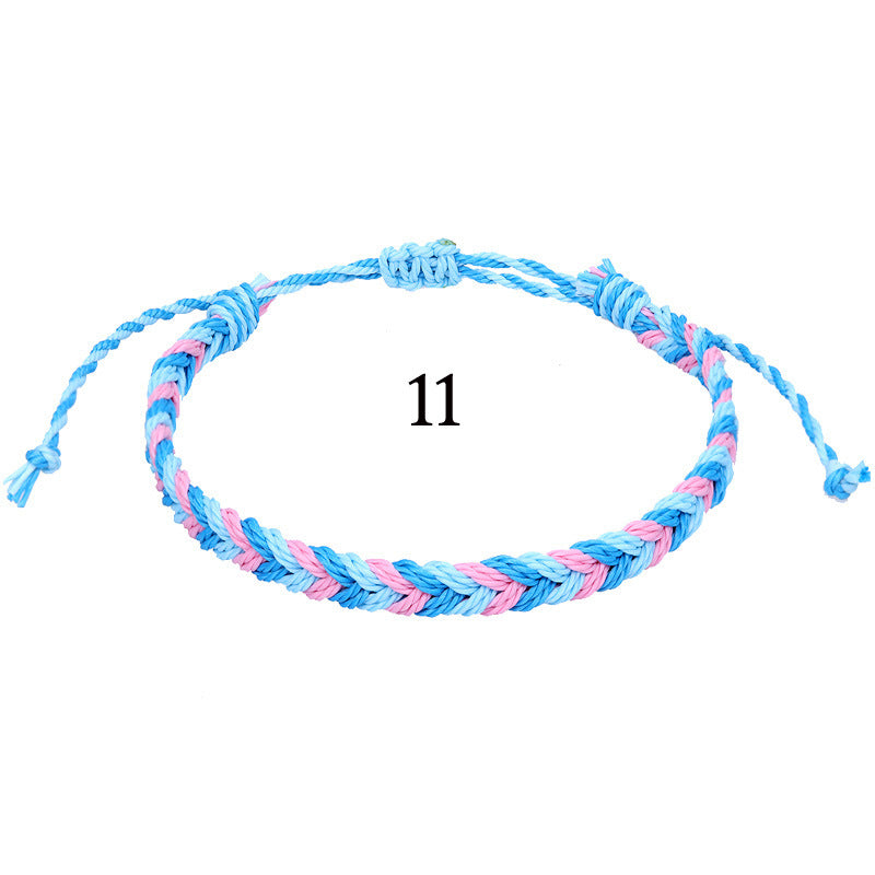 Taiwan Wax Line Beach Surfing Waterproof Bracelets