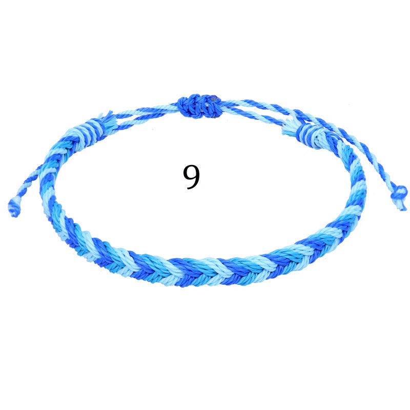 Taiwan Wax Line Beach Surfing Waterproof Bracelets