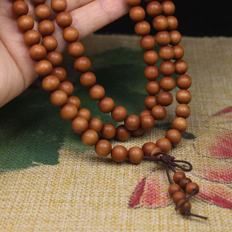 Women's & Men's Indian Barbie Sandalwood Beads Bracelet