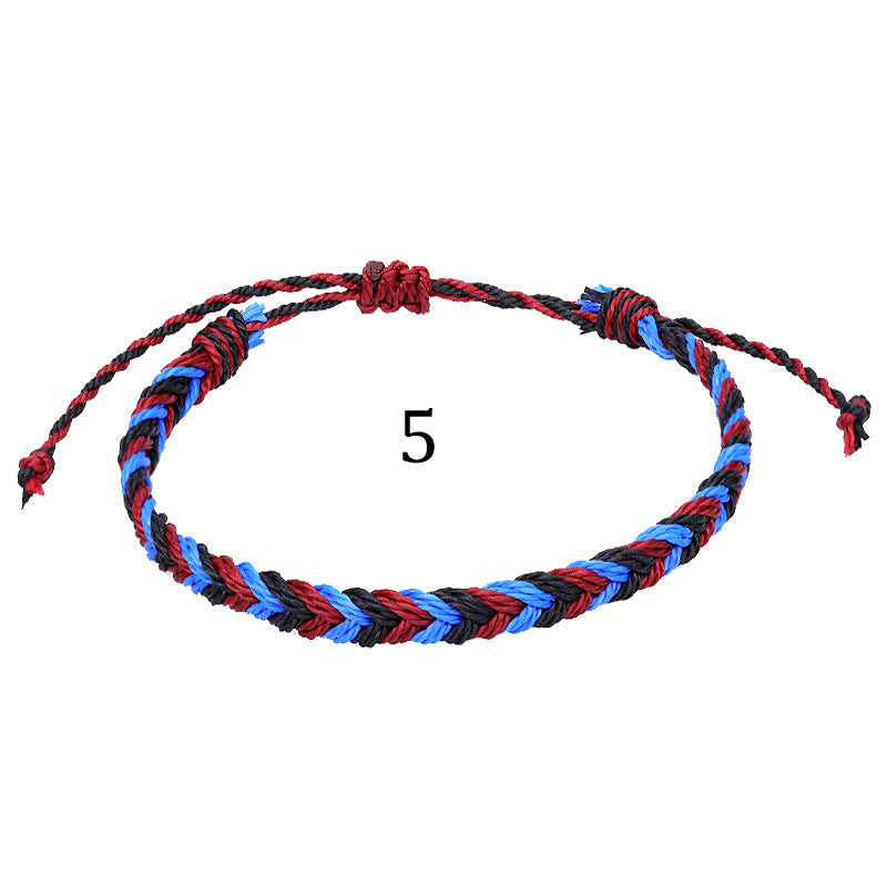 Taiwan Wax Line Beach Surfing Waterproof Bracelets