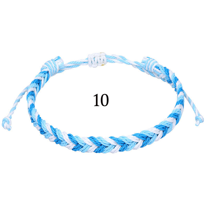 Taiwan Wax Line Beach Surfing Waterproof Bracelets