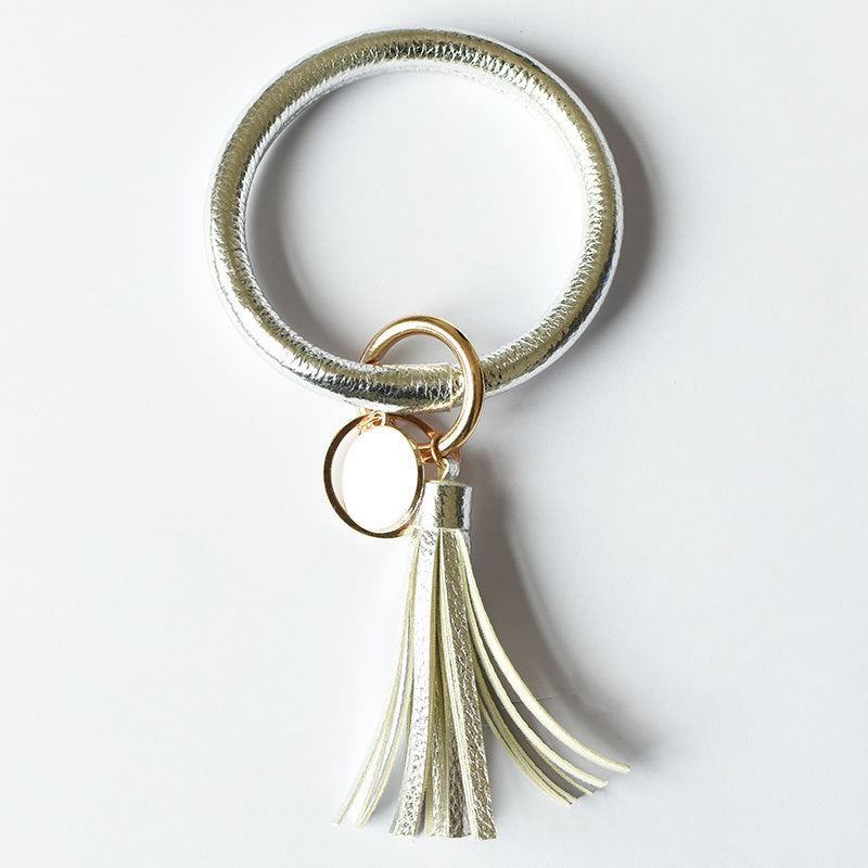 Christmas Pure Leather Key Creative Chain Bracelet