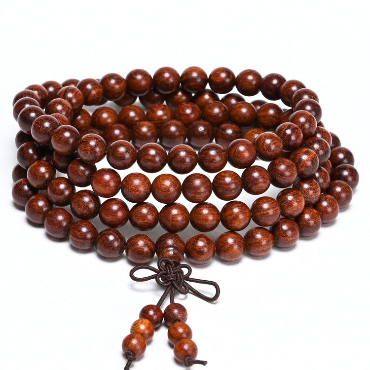 Women's & Men's Red Sandalwood Wooden Prayer Beads Popular Bracelet