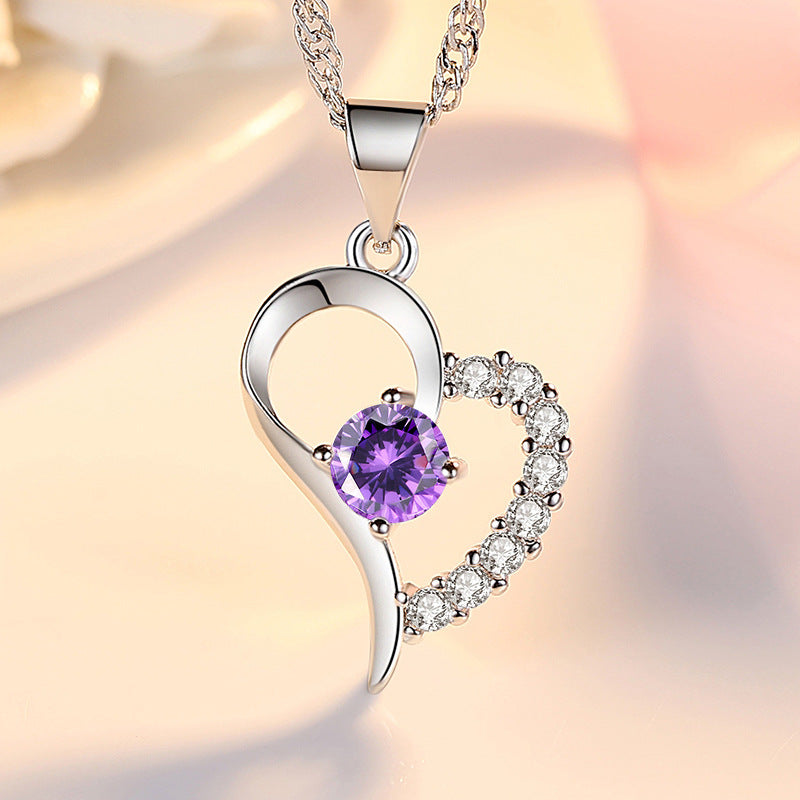 Beautiful Heart Popular Fashion Crystal Ornament Pendants