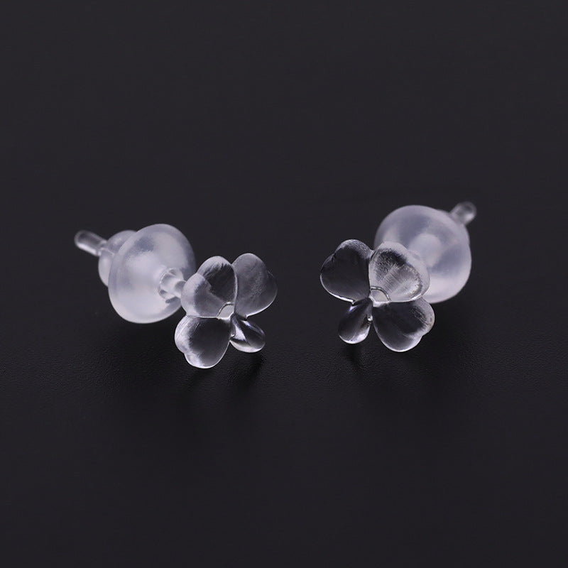 Women's Environmentally Friendly Fashion Simple Earings Invisible Stud Earrings