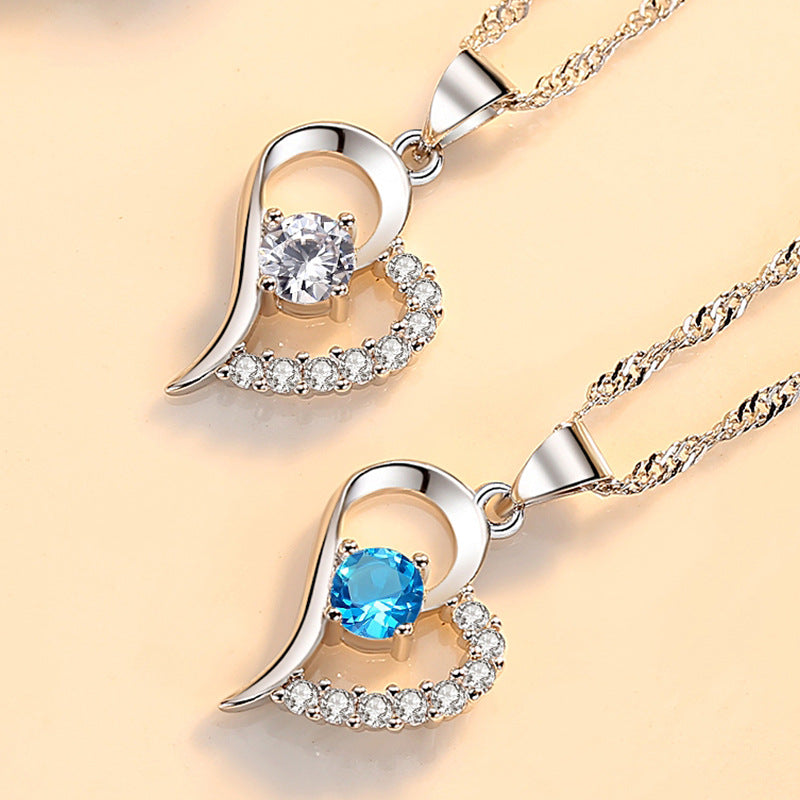 Beautiful Heart Popular Fashion Crystal Ornament Pendants