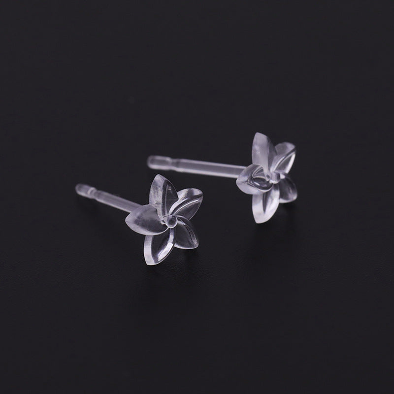 Women's Environmentally Friendly Fashion Simple Earings Invisible Stud Earrings