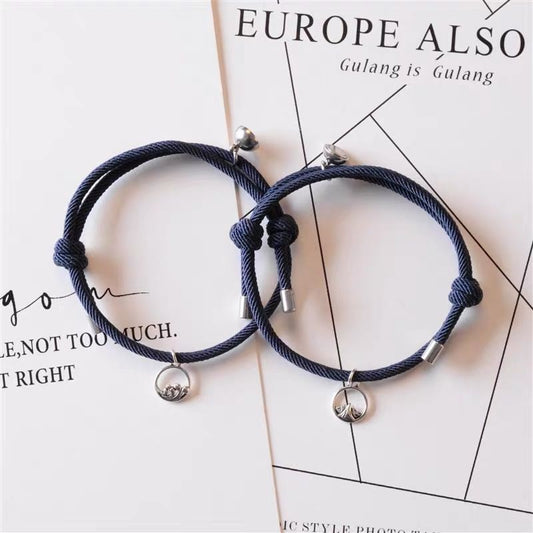 Oath Couple Suction Induction Pair Girlfriend Bracelets