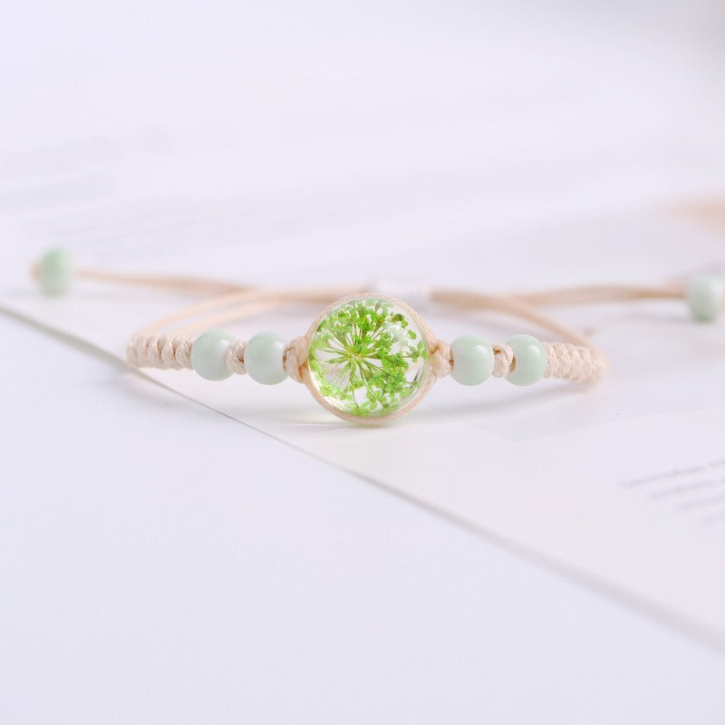 Women's Flower Time Stone Cherry Blossom Starry Bracelets