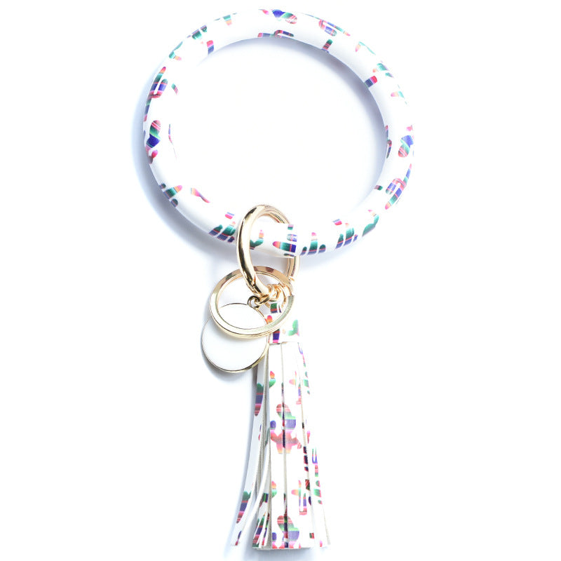 Christmas Pure Leather Key Creative Chain Bracelet
