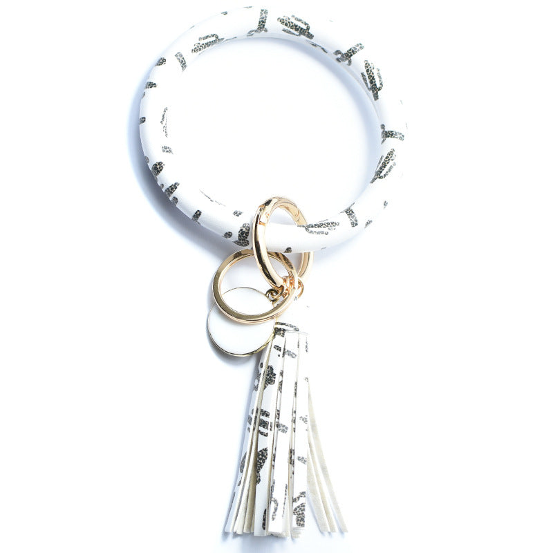 Christmas Pure Leather Key Creative Chain Bracelet