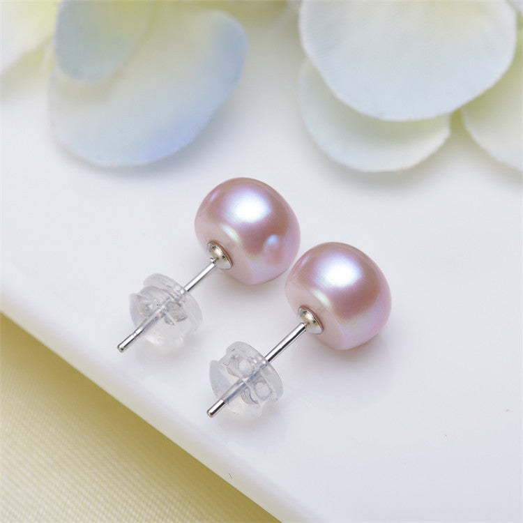 Sterling Sier Auricular Needle Grade Flawless Stud Earrings