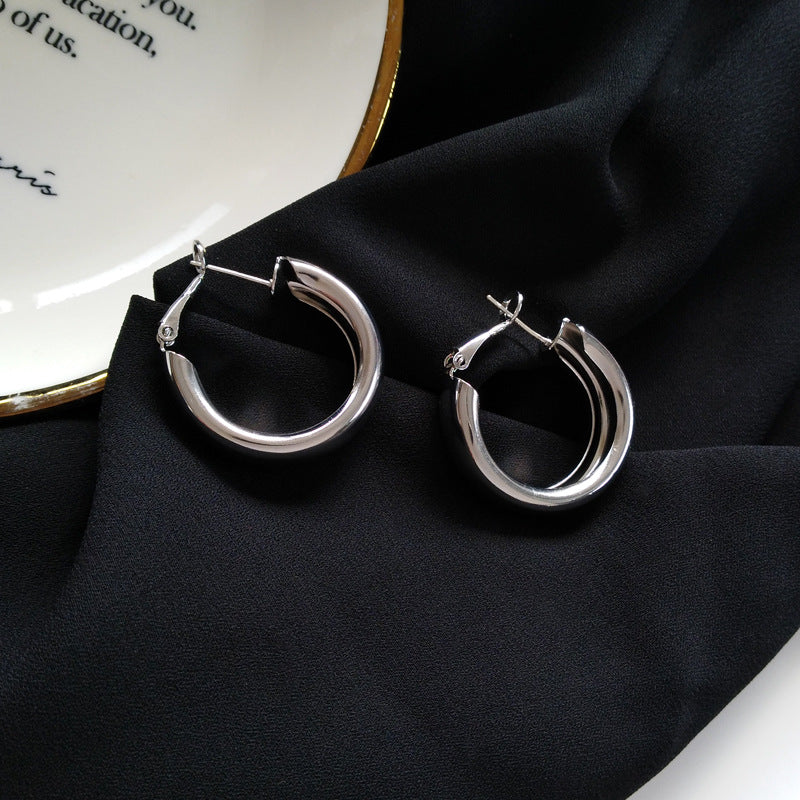Women's Trendy Simplicity Style Exaggerated Personalized Large Earrings