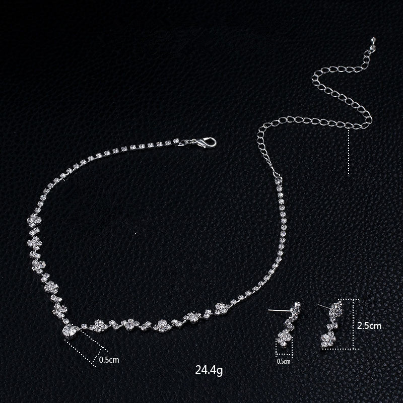 Popular Electroplated Bridal Wedding Dress Gift Necklaces