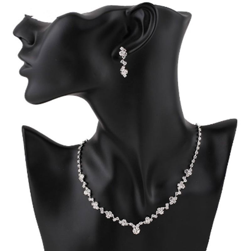 Popular Electroplated Bridal Wedding Dress Gift Necklaces