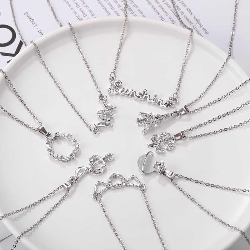 Steel Vintage Elephant Sweater Chain Long Wild Clothing Accessories Necklaces