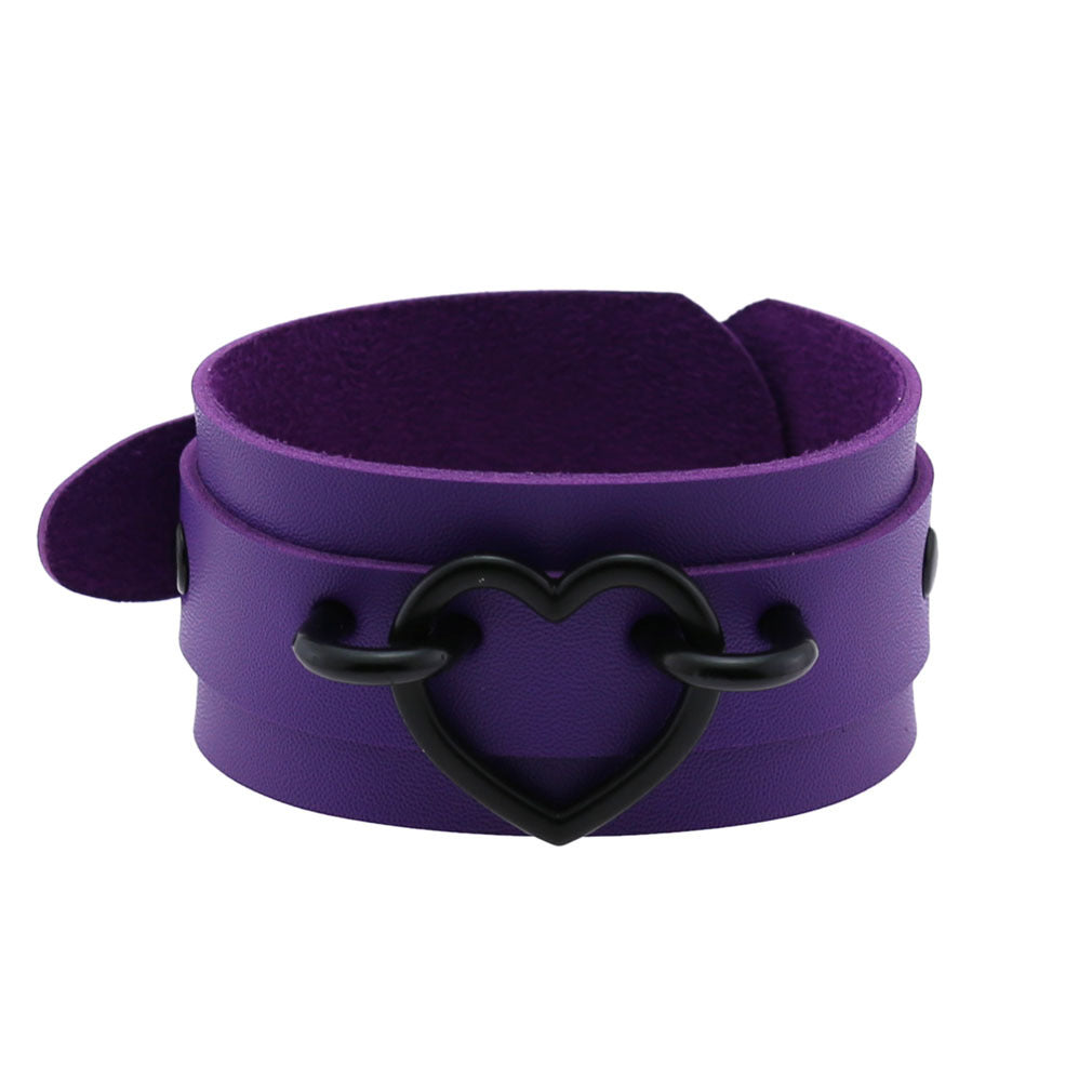 Hip Hop Street Shot Love Heart Wrist Bracelet