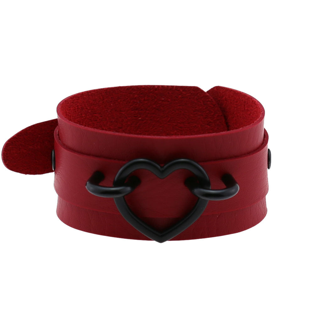 Hip Hop Street Shot Love Heart Wrist Bracelet