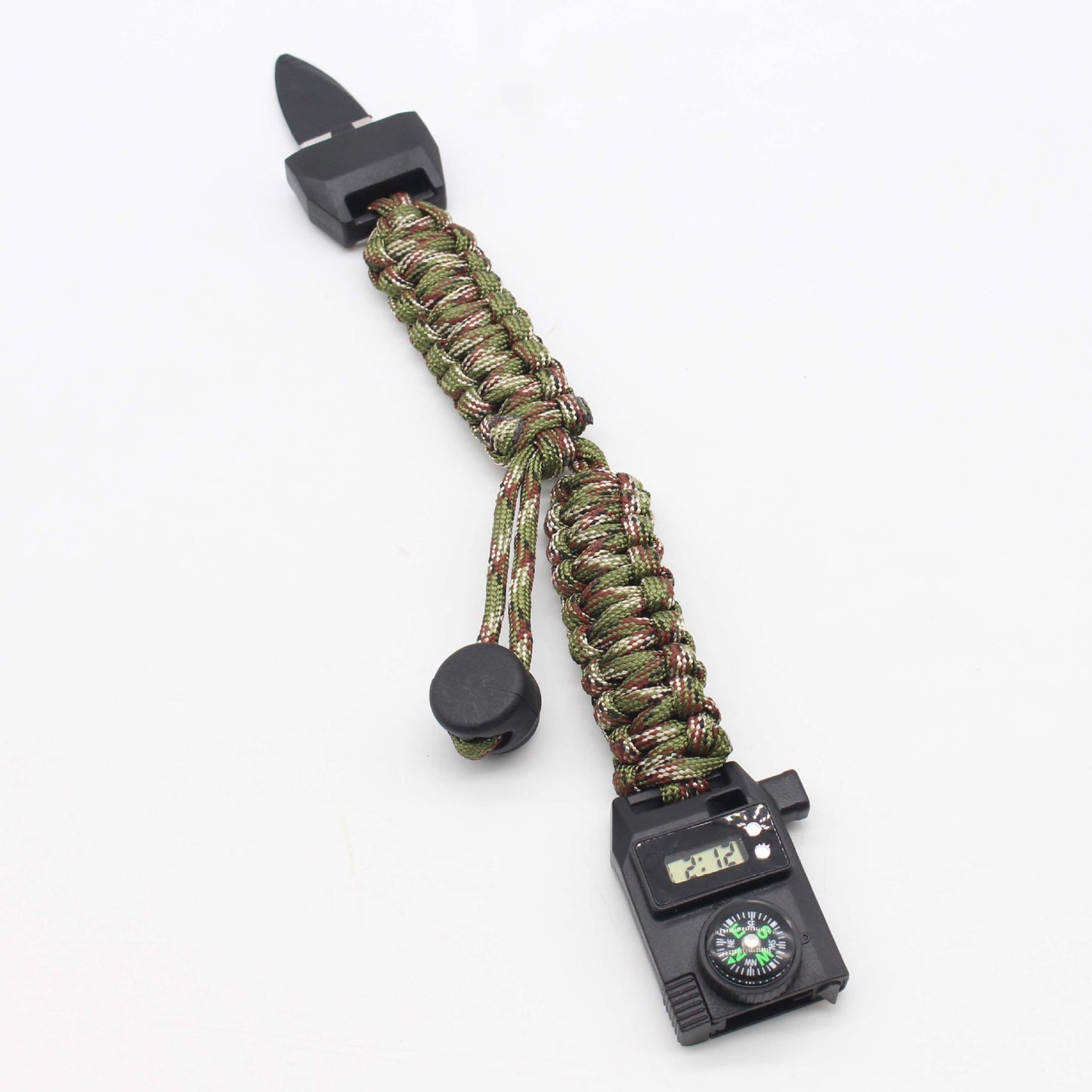 Woven Watch Wilderness Outdoor Survival Emergency Umbrella Rope Handmade Bracelet