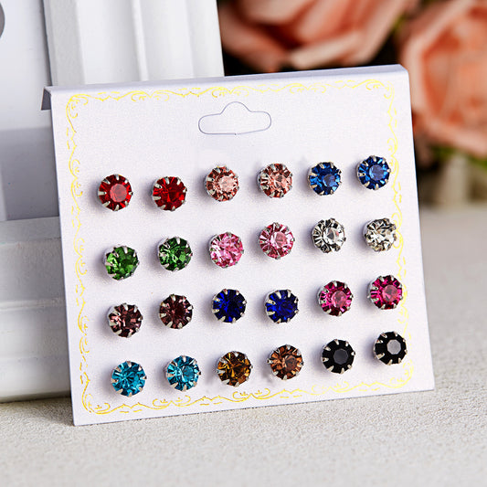 Korean Style Fashion Earings Set Pairs Earrings