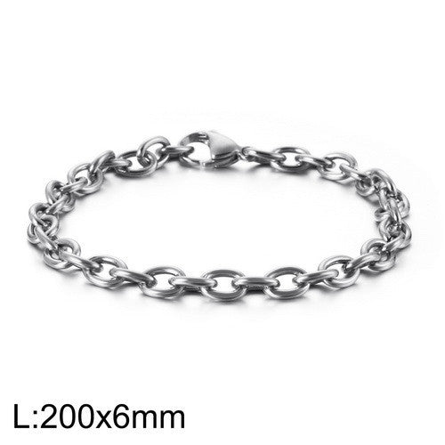 Hollow Fashion O-shaped Personality Stainless Steel Bracelets