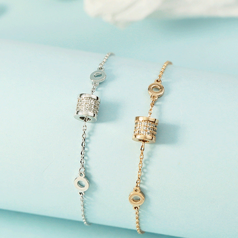 Women's Full Diamond Design Trendy Birthday Gift For Bracelets