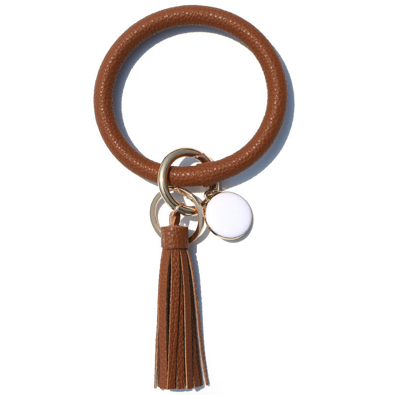 Christmas Pure Leather Key Creative Chain Bracelet