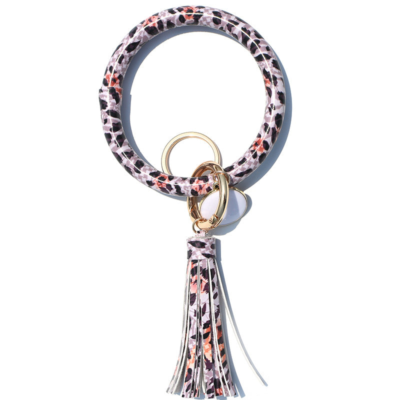 Christmas Pure Leather Key Creative Chain Bracelet