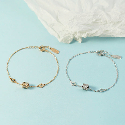 Women's Full Diamond Design Trendy Birthday Gift For Bracelets