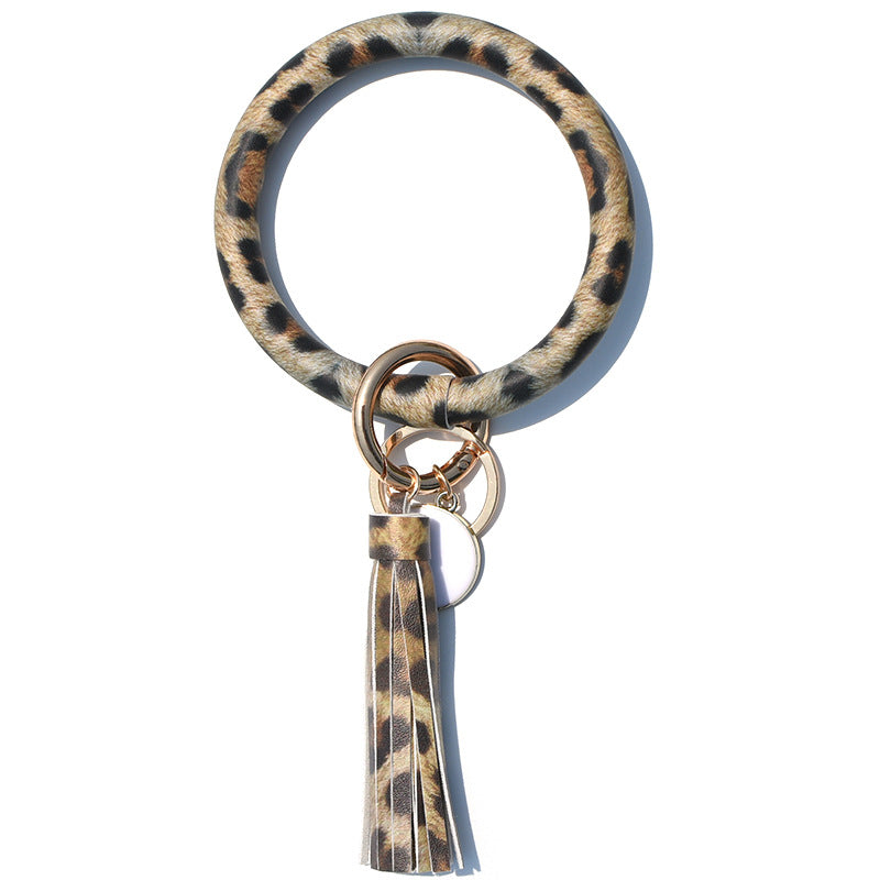 Christmas Pure Leather Key Creative Chain Bracelet