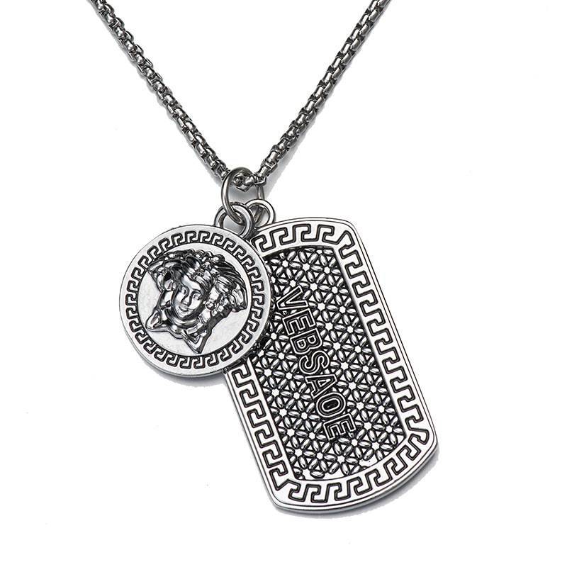 Women's & Men's Hipster Personality Sweater Chain Street Accessories Pendants